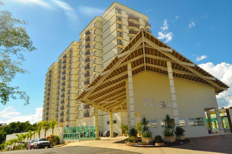 Diroma Exclusive - Piscinas Termais 24 Horas, Sauna, Copa Da Mamae, Limpeza Diaria, Estacionamento Gratis! Калдас-Новас Экстерьер фото